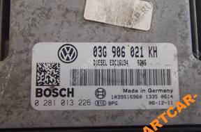 БЛОК УПРАВЛЕНИЯ ДВИГАТЕЛЕМ VW GOLF V 1.9 TDI BXE 105KM