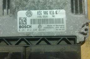 БЛОК УПРАВЛЕНИЯ ДВИГАТЕЛЕМ VW GOLF V PLUS 1.9 TDI 03G906016 год,