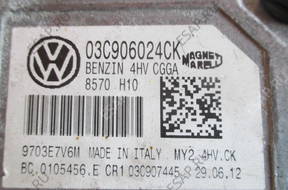 БЛОК УПРАВЛЕНИЯ   ДВИГАТЕЛЕМ  VW GOLF VI 03C906024CK