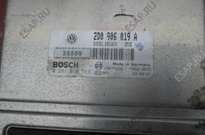 БЛОК УПРАВЛЕНИЯ ДВИГАТЕЛЕМ VW LT 2.8 TDI AUH 158 2D0906019A