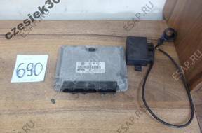 БЛОК УПРАВЛЕНИЯ ДВИГАТЕЛЕМ VW LUPO 1.7SDI BOSCH 98-05