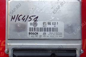 БЛОК УПРАВЛЕНИЯ   ДВИГАТЕЛЕМ VW Passat B5 0261206168