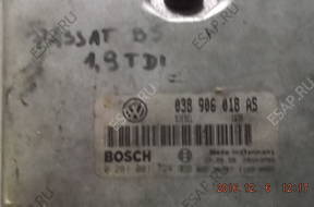 БЛОК УПРАВЛЕНИЯ   ДВИГАТЕЛЕМ VW Passat B5 038906018AS