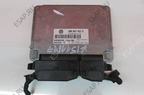 БЛОК УПРАВЛЕНИЯ ДВИГАТЕЛЕМ VW PASSAT B5 1.6 1998 3B0907557C