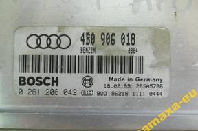 БЛОК УПРАВЛЕНИЯ ДВИГАТЕЛЕМ VW PASSAT B5 1.8 T 4B0906018 1999 год
