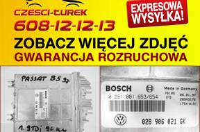 БЛОК УПРАВЛЕНИЯ ДВИГАТЕЛЕМ VW PASSAT B5 1.9 0281001653 / 654