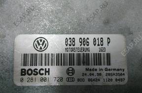 БЛОК УПРАВЛЕНИЯ ДВИГАТЕЛЕМ = VW PASSAT B5 / 1.9 038906018P