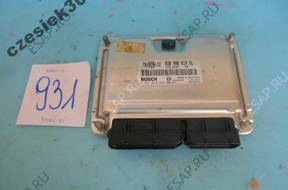 БЛОК УПРАВЛЕНИЯ ДВИГАТЕЛЕМ VW PASSAT B5 1.9 TDI 038906019GL