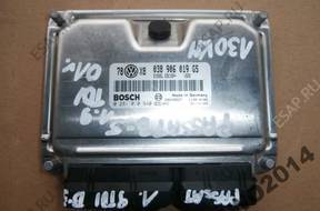БЛОК УПРАВЛЕНИЯ ДВИГАТЕЛЕМ VW PASSAT B5 1.9 TDI 038906019GS