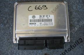 БЛОК УПРАВЛЕНИЯ ДВИГАТЕЛЕМ VW PASSAT B5 2.0ALT 3B0907557 год,