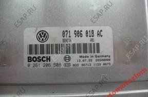 БЛОК УПРАВЛЕНИЯ ДВИГАТЕЛЕМ VW PASSAT B5 2.3 071906018AC