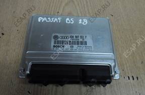 БЛОК УПРАВЛЕНИЯ ДВИГАТЕЛЕМ VW PASSAT B5 2.8 1998 год. 4D0907551F