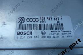БЛОК УПРАВЛЕНИЯ ДВИГАТЕЛЕМ VW PASSAT B5 2.8 ACK 4D0907551F