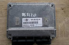 БЛОК УПРАВЛЕНИЯ ДВИГАТЕЛЕМ VW PASSAT B5 FL 2.0 06B906033AA