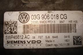 БЛОК УПРАВЛЕНИЯ ДВИГАТЕЛЕМ VW PASSAT B6 2,0TDI 03G906018CG