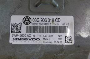 БЛОК УПРАВЛЕНИЯ ДВИГАТЕЛЕМ VW PASSAT B6 2.0 TDI 03G906018CD