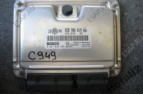 БЛОК УПРАВЛЕНИЯ ДВИГАТЕЛЕМ VW PASSAT TDI 116KM 036906019AJ