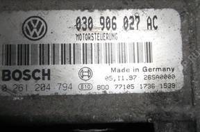 БЛОК УПРАВЛЕНИЯ ДВИГАТЕЛЕМ VW polo 030 906 027AC