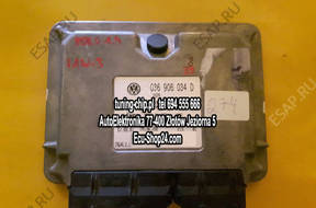 БЛОК УПРАВЛЕНИЯ ДВИГАТЕЛЕМ VW POLO 036906034D _274