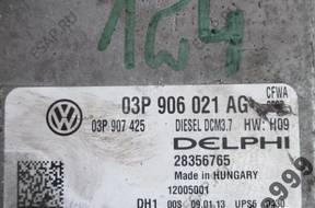 БЛОК УПРАВЛЕНИЯ   ДВИГАТЕЛЕМ VW POLO 03P906021AG