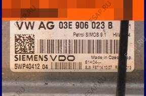 БЛОК УПРАВЛЕНИЯ ДВИГАТЕЛЕМ VW POLO 1.2 03E906023B 5WP40412