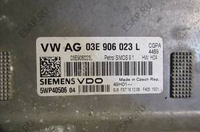 БЛОК УПРАВЛЕНИЯ ДВИГАТЕЛЕМ VW POLO 1.2 03E906023L 5WP40506