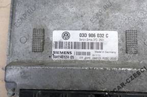 БЛОК УПРАВЛЕНИЯ ДВИГАТЕЛЕМ VW POLO 1.2 12V 03D906032C
