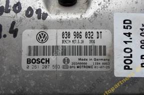 БЛОК УПРАВЛЕНИЯ   ДВИГАТЕЛЕМ VW POLO 1.4 MPI 99-2001 год