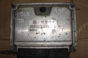 БЛОК УПРАВЛЕНИЯ ,  ДВИГАТЕЛЕМ VW POLO 1.4TDI