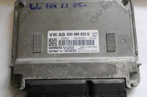 БЛОК УПРАВЛЕНИЯ ДВИГАТЕЛЕМ VW POLO FOX 1.2 05-12 03D906023Q