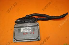 БЛОК УПРАВЛЕНИЯ ДВИГАТЕЛЕМ VW POLO IV 1.2