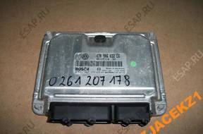 БЛОК УПРАВЛЕНИЯ ДВИГАТЕЛЕМ VW POLO LUPO 1.4 MPI  0261207178