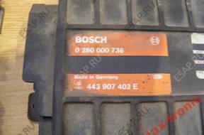 БЛОК УПРАВЛЕНИЯ ДВИГАТЕЛЕМ VW SEAT 028000736  443 907 403 E