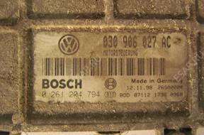 БЛОК УПРАВЛЕНИЯ  ДВИГАТЕЛЕМ  VW SEAT 030906027AC