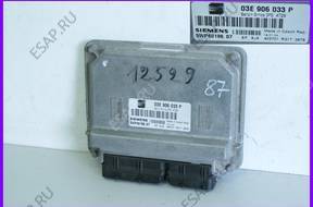 БЛОК УПРАВЛЕНИЯ ДВИГАТЕЛЕМ VW SEAT 03E906033P 5WP40196