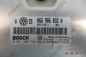 БЛОК УПРАВЛЕНИЯ   ДВИГАТЕЛЕМ VW SEAT 066906032A 2.3