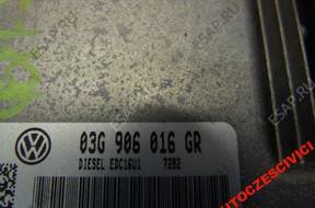 БЛОК УПРАВЛЕНИЯ ДВИГАТЕЛЕМ VW SEAT 1.9TDI BRU 03G906016GR P