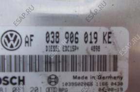 БЛОК УПРАВЛЕНИЯ ДВИГАТЕЛЕМ VW SEAT AUDI SKODA 038906019KE
