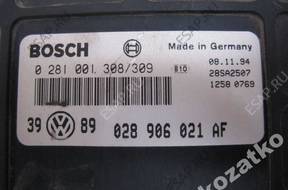 БЛОК УПРАВЛЕНИЯ ДВИГАТЕЛЕМ VW SEAT SKODA 028906021AF 1.9TDI