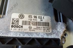 БЛОК УПРАВЛЕНИЯ ДВИГАТЕЛЕМ VW SEAT SKODA  03G906016K 1,9TDI