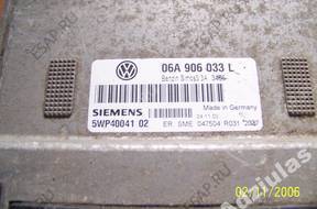 БЛОК УПРАВЛЕНИЯ ДВИГАТЕЛЕМ VW SEAT SKODA 06A906033L 5WP40041