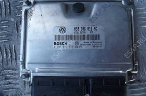 БЛОК УПРАВЛЕНИЯ ДВИГАТЕЛЕМ VW SEAT SKODA 1,9 TDI 038906019NC
