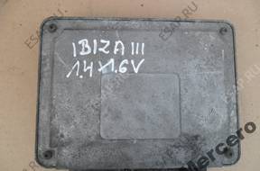 БЛОК УПРАВЛЕНИЯ ДВИГАТЕЛЕМ VW SEAT SKODA 1.4 16V 026906034DG