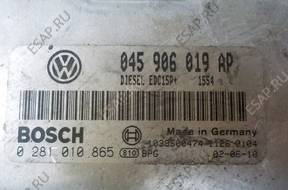 БЛОК УПРАВЛЕНИЯ ДВИГАТЕЛЕМ VW SEAT SKODA 1.4 TDI 045906019AP
