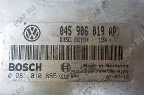 БЛОК УПРАВЛЕНИЯ ДВИГАТЕЛЕМ VW SEAT SKODA 1.4 TDI 045906019AP