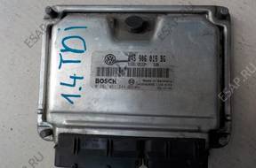 БЛОК УПРАВЛЕНИЯ ДВИГАТЕЛЕМ VW SEAT SKODA 1.4 TDI 045906019BG
