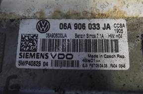 БЛОК УПРАВЛЕНИЯ ДВИГАТЕЛЕМ VW SEAT SKODA 1.6 06A906033JA