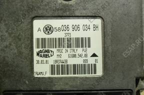 БЛОК УПРАВЛЕНИЯ ДВИГАТЕЛЕМ VW SEAT SKODA 1.6 16V 036906034BH