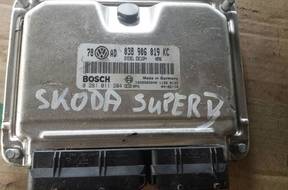 БЛОК УПРАВЛЕНИЯ ДВИГАТЕЛЕМ VW SEAT SKODA AUDI 038906019KC