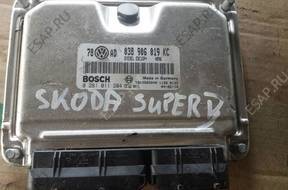 БЛОК УПРАВЛЕНИЯ ДВИГАТЕЛЕМ VW SEAT SKODA AUDI 038906019KC